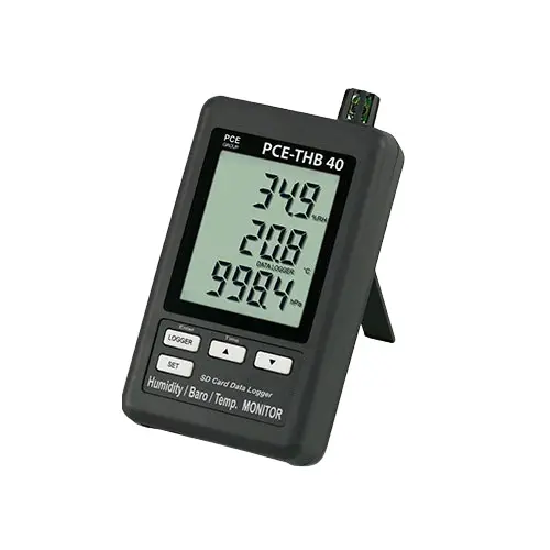 Máy ghi nhiệt độ, độ ẩm và áp suất PCE THB 40